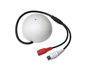 PEKKA Monitoreo de Audio Mic MicróFono de CaptacióN de Sonido para Vigilancia CCTV CáMara IP de Seguridad Preamplificador Incorporado Voz con Cable