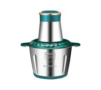 PEKKA Picadora de Carne EléCtrica de Acero Inoxidable Batidoras de 3L Picadora de Verduras MultifuncióN Picadora DoméStica Enchufe de la UE