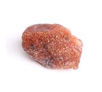 PEKMAR 1 pieza de 30-400 g de minerales naturales de piedra solar rugosa cuarzo dorado llamativo cristal irregular piedra preciosa cruda Reiki DIY joyería hermoso cristal (color: piedra solar, tamaño