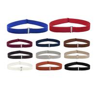 Pekoluta Banda de pliegue - Cinturón invisible ajustable para mujer - Cinturón invisible con buena elasticidad, regalo para mujer, madre, novia