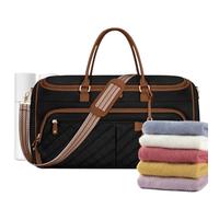 Pekoluta De Viaje para Prendas De Ropa | Maleta Portátil De Gran Capacidad - Mochila Plegable para Viaje - para Negocios Competición Boda Estancia Nocturna Hombres Mujeres Aviones Ropa Vestido