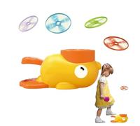 Pekoluta Juguetes para niños Disk Shooter | Kit de Juguete Lanzador de Patos | Juego de Juguetes de Lanzamiento de platillo, Juguetes al Aire Libre para niños y niñas, Juguetes de Aprendizaje