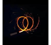 Pekoluta Luces de látigo | Látigo Espacial de Fibra con luz LED,Múltiples Efectos de Modo Pixel Whip, Rave para espectáculo de Festival de música EDM, Festival de Danza Flow Lace