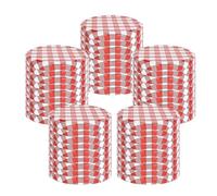 Pekoluta Tapa Para Frascos | 50 Metálicas Reutilizables A Prueba De Fugas,De Conserva Y Envasado 85 Mm | Para Té Café Mermeladas Frutas Comida Avena Yogur Ensalada Galleta Caramelo Fermentación