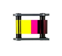 Pekuot R5F008EAA Cinta Color YMCKO Compatible para las impresoras de tarjetas Evolis Primacy Elypso Zenius 300 Imágenes