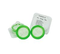 PEKYBIO Filtro de jeringa estéril PES filtrado hidrófilo 0,22 μm, tamaño de poro, 33 mm de diámetro de membrana para laboratorio, paquete de 50