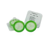 PEKYBIO Filtro de jeringa estéril PES filtrado hidrófilo 0,22 μm, tamaño de poro, 33 mm de diámetro de membrana para laboratorio, paquete de 50