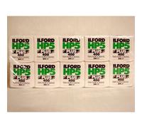 Pel cula de impresi n en blanco y negro Ilford HP5 Plus 400 de 35 mm, 24 expiraciones, paquete de 10