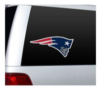 Pel cula para ventana grande de los New England Patriots de la NFL de Fremont Die: colores del equipo de 12""