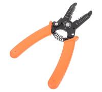 Pelacables 9 Pulgadas Acero Aleado y Pvc para Cables | Corte y Crimpado, Uso Eléctrico y Bricolaje, Precisión Rápida, Color Naranja, para Cableado Automotriz