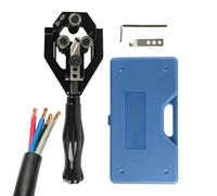 Pelacables | Alicate Crimpador Y Cortador Aislado Para Cable Aislado - Herramienta Pelacables Para Cable 22-40 mm | Para Pelar, Cortar Y Desconectar Cables Y Terminales De Tornillo Eléctricos Y