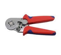 Pelacables, Alicates aislados, alicates de crimpeado y juego terminales casquillo, kit cordón tubo VE TE, herramientas manuales, crimpadora electricista HSC8 6-4 6-6