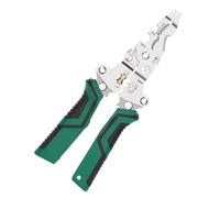 Pelacables con función de medición de electricidad Alicates pelacables 11 en 1 para cortar cables de tensión Tijeras Herramienta multiusos para electricista para el hogar Herramienta portátil para