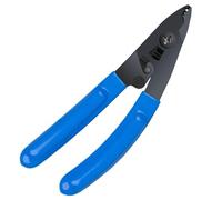 Pelacables de 3 cortes Elfcam ®, herramientas de pelado y pelado FTTH para 2 chaquetas de fibra de 125 μm a 900 μm una vez, CS-2