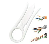 Pelacables de alambre | Herramienta Crimpadora de Cables | Herramienta Separadora de Pares de Cables | Apto para Electricistas de Redes, Automoción, Hogar, Taller, Industria, Mecánica y Bricolaje