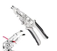 Pelacables de cable, manual versátil resistente | Pinzas cortadoras y peladoras para electricistas - para taller astillero principiante apasionado profesional