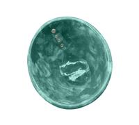 Pelacables de cilantro de cerámica natural hechos a mano, herramienta de cerámica adecuada para pelar y moler eficientemente en la cocina, herramienta de cocina de cerámica