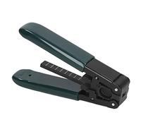 Pelacables de fibra óptica, alicates pelacables con mango de PVC antideslizante profesional con escala precisa para cable de fibra óptica de 3 mm x 2 mm, herramienta de