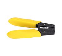 Pelacables de fibra óptica multifuncional, herramienta ergonómica para pelar cables de telecomunicaciones, pelado de precisión de cables de fibra de 2,1 x 1,6 mm con mango de