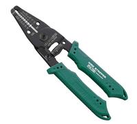 Pelacables de precisión para alambre de calibre fino, grado profesional, mandíbulas de acero al carbono súper afiladas, fabricado en Japón. ENGINEER pa-06, verde, 17,5 x 5,2 x 1,2 cm