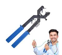 Pelacables - Electricista para pelar y cortar cables, con engranaje ajustable con mango para taller de fábrica Principiantes y expertos