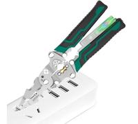 Pelacables Eléctrico 8 En 1: Herramienta De Torsión Para Cortar Cables, Alicates De Reparación De Detectores De CA Y CC, Herramienta Manual Multiusos Resistente | Montaje De Cables Instalación De