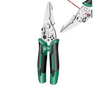 Pelacables eléctrico, herramienta pelacables eléctrica multifuncional, tijeras ergonómicas para prensar cables, potentes alicates de cable para mejoras del hogar