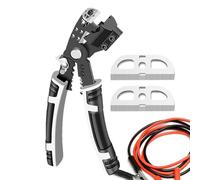 Pelacables eléctrico - Herramientas para electricista fabricadas en acero de alta dureza y ergonómicos, pelacables para cables eléctricos, para cortar, enrollar, pelar, doblar y recortar