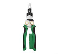 Pelacables eléctrico multifunción con probador de voltaje integrado para tareas seguras de pelado, corte y crimpado de cables, diseñado para uso profesional y doméstico