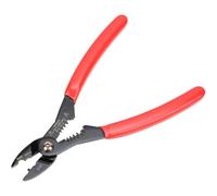 Pelacables eléctrico profesional de 7 pulgadas con función de empalme de corte y crimpado, herramienta pelacables de agarre ergonómico resistente