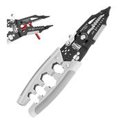 Pelacables eléctrico | Tijeras de corte 28 en 1 multiusos para corte - Alicates pelacables para cables, para apriete, enrollamiento, separación de crimpado doméstico, recorte y pelado