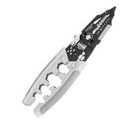 Pelacables eléctricos, 28 en 1 herramienta para el corte de cables, pinzas para pelar los cables - Para enrollar apretar cortar casa dividir cortar y pelar cables