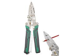 Pelacables Eléctricos - Alicate Tester para Cables,Pelacables Plegable con Prueba Eléctrica para Uso Industrial Automotriz Electrónico Doméstico
