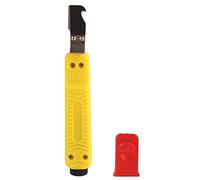 Pelacables herramienta manual cortador de cables para PVC caucho silicona amarillo electricistas DIY LY25-6 profundidad de corte ajustable 8-28mm