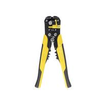 Pelacables Herramientas pelacables, alicates multiherramienta, cortador pelado automático, prensado de cables, herramientas reparación electricista(Yellow)