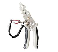 Pelacables multifunción, alicates de electricista resistentes con cortador de crimpado divisor para reparación de cables, herramienta de acero de construcción, diseño de mango ergonómico