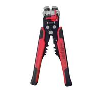 Pelacables multifuncional, alicates de crimpeado mejorados, alicates de corte de cables, pelacables for electricistas, herramientas manuales profesionales(Red)