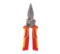 Pelacables multifuncionales, crimpadora, cortador de cables, herramienta profesional para pelar cables eléctricos, tijeras de alambre, alicates de mango ergonómico
