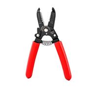 Pelacables multiusos para electricista, alicates de crimpado, herramienta cortadora de cables de acero al carbono para un trabajo eléctrico eficiente, precisión pelacables