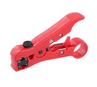 Pelacables para Cables Coaxiales y Cables de Datos, 125mm Alicates Pelacables Universal Herramienta Pelacables, Alicates Electricista para Par Trenzado UTP/STP Líneas Telefónicas Planas y RG-59/11/7/6