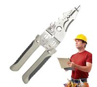 Pelacables pelacables | Pinzas de corte de acero inoxidable, pelacables cortahilos | Para uso doméstico pelar corte Crimp Strip