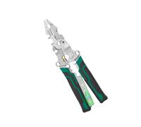 Pelacables plegable 4 en 1, alicates pelacables para cortar y tirar cables con función de medición de electricidad