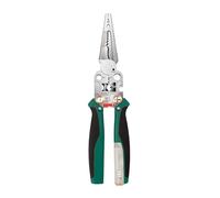 Pelacables profesional con detector de voltajes integrado para cable de 0,8 a 3,2 mm, antideslizante, agarre ergonómico, pelacables eléctrico de acero