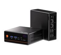 PELADN WO4 Mini PC para juegos - AMD Ryzen 5 5600H (actualizado 5700U) Mini computadoras de 16 GB de RAM de doble canal 512 GB PCIe3.0 SSD, mini computadora de computadora con LAN de doble NIC de 2.5