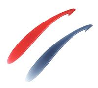 Pelador de 2 piezas, herramienta para pelar naranjas, pelador de plástico, accesorio de fruta, herramienta de apertura de naranja, pelador con mango largo, cortador de frutas, accesorios de cocina