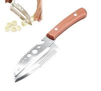 Pelador De Acero Inoxidable Con Escamador De Pescado Mango Ergonómico
