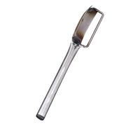 Pelador de acero inoxidable | Pelador manual de pepinos | Herramienta de cocina multifunción para pelar frutas para el hogar, camping, gastronomía