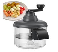 Pelador De Ajo - Herramienta De Rotación Manual Segura Para Peeling | Máquina Peladora De Frutas,Para Adultos Hombres Mujeres Familia Amigos Hogar Cocina Interior Tomates Frutas