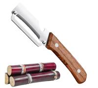 Pelador de calabaza - Pelador de verduras de acero inoxidable para frutas y verduras - Accesorio de cocina con mango ergonómico para apartamento, dormitorio, hotel, restaurante