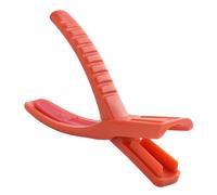 Pelador de camarones y cangrejos, herramienta de desmontaje de cola, pelador portátil de mariscos, ayudante de cocina para una fácil extracción de conchas, accesorio de pelado seguro para los dedos